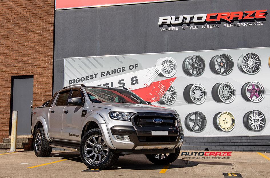 FORD RANGER GD05 GRAPHITE WITH MILLED ACCENTS